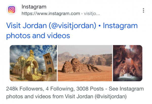 Google экспериментирует с отображением соцмедиа профилей в мобильной выдаче