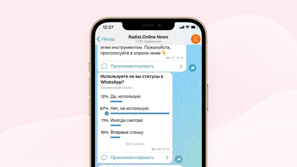 
                    Статусы в WhatsApp заменят сторис в Нельзяграм? Обзор известной не многим функции, которая помогает увеличить продажи            