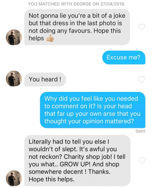 
                    Как ASOS получили 80+ бесплатных упоминаний, потому что одному парню не понравилось платье            