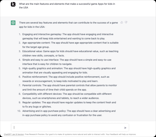 Как использовать ChatGPT для продвижения вашего мобильного приложения. 10 практических советов- подсказок ASO-менеджерам
Как использовать ChatGPT для продвижения вашего мобильного приложения. 10 практических советов- подсказок ASO-менеджерам