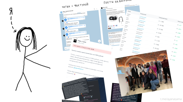 
                    Заработала 700 000 рублей и написала 1000 постов за полтора года — как я развиваю личный Telegram-канал            