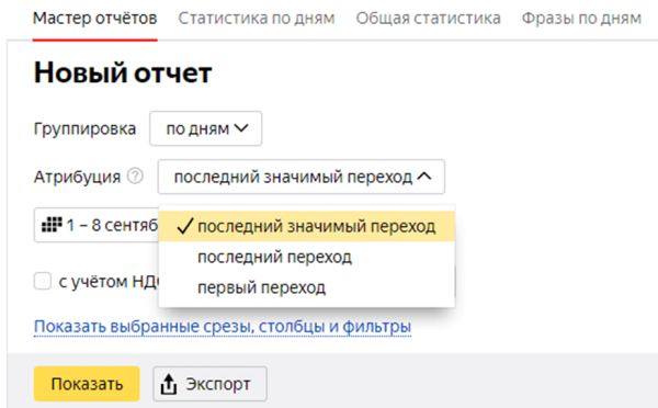 
                    Атрибуции в Яндекс и зачем они нужны            