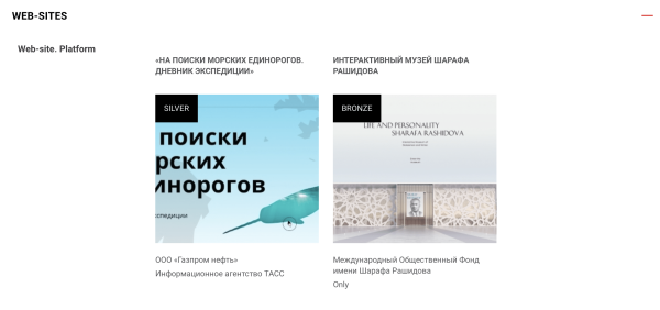 
                    Самая полная подборка конкурсов и рейтингов для digital-компании            