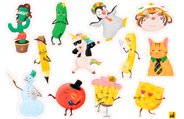 
                    Гирлянды для маркетологов и милые стикеры: как Callibri делали спецпроекты весной 2023 года            