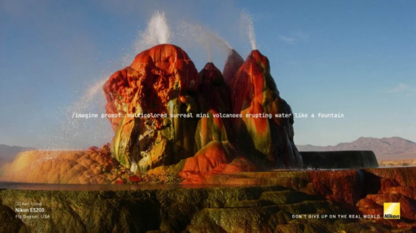 
                    Nikon сопротивляется изображениям с искусственным интеллектом, рекламируя «естественный интеллект»            