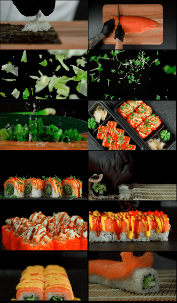 
                    Foodporn c двумя итерациями: как мы сняли проморолик для "Много Лосося" с минимумом правок            