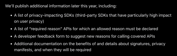Удалось ли Apple уничтожить fingerprinting с помощью "Privacy Manifests"?
Удалось ли Apple уничтожить fingerprinting с помощью "Privacy Manifests"?