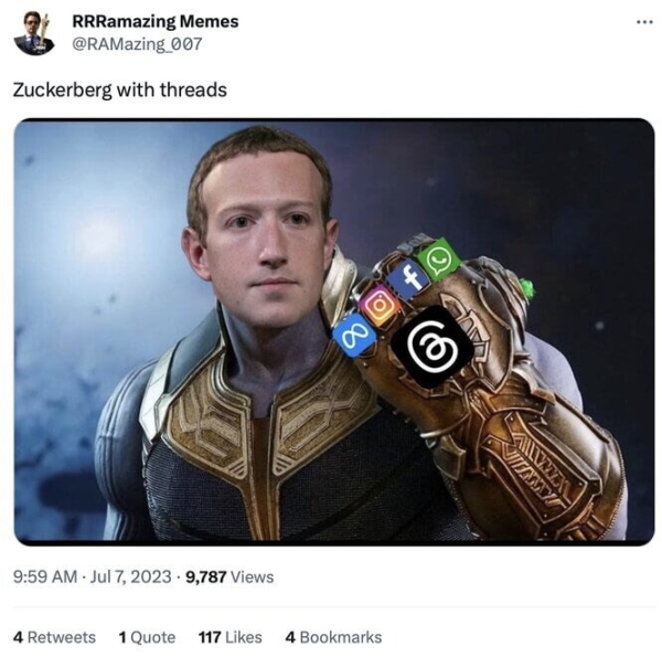 Threads: что за новая социальная сеть и с чем ее едят? И как бренды интегрировались в нее
Threads: что за новая социальная сеть и с чем ее едят? И как бренды интегрировались в нее