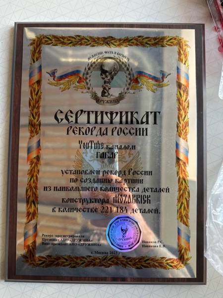 
                    Как мы установили рекорд России, собрав самый большой конструктор из 221 тысячи кубиков            