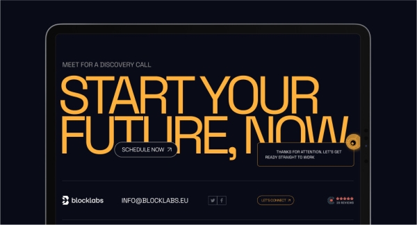 Как мы строили блокчейн завод. Кейс: Промо-сайт для Web3-агентства
Как мы строили блокчейн завод. Кейс: Промо-сайт для Web3-агентства