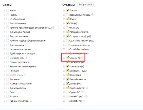 
                    Как снизить процент отказов в Яндекс Метрике?            