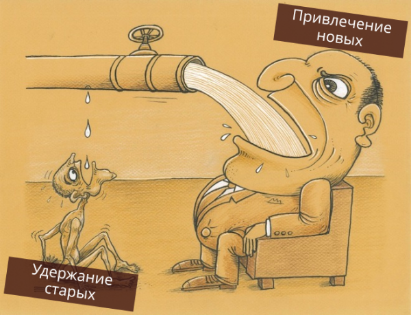 
                    Разоряться на новых или богатеть на старых            