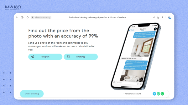 Как клининговый сервис выходил за рубеж: применили нейросети в рекламе и создали спрос на Кипре, в Турции и Казахстане             
                    Как клининговый сервис выходил за рубеж: применили нейросети в рекламе и создали спрос на Кипре, в Турции и Казахстане