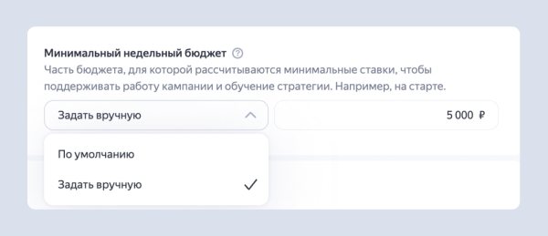 В Директе появилась новая настройка конверсионных стратегий «Минимальный бюджет»