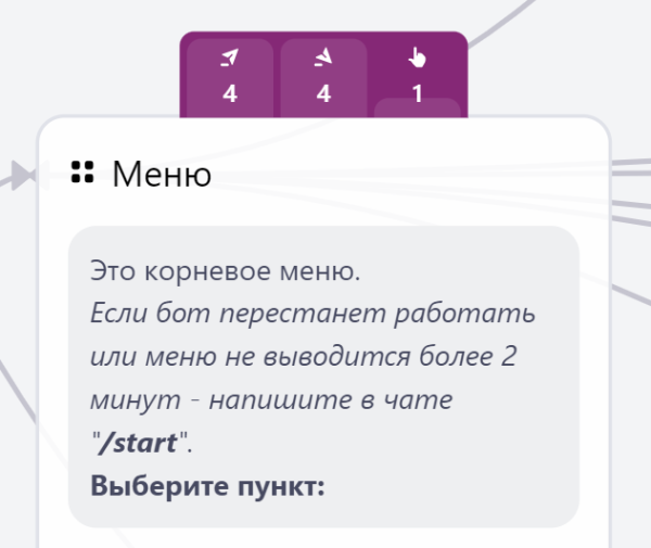 
                    Как я создал чат-бот для подкаста, используя конструктор Unisender            