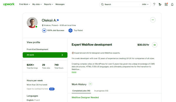 Как зарабатывать на Upwork: пошаговая инструкция             
                    Как зарабатывать на Upwork: пошаговая инструкция