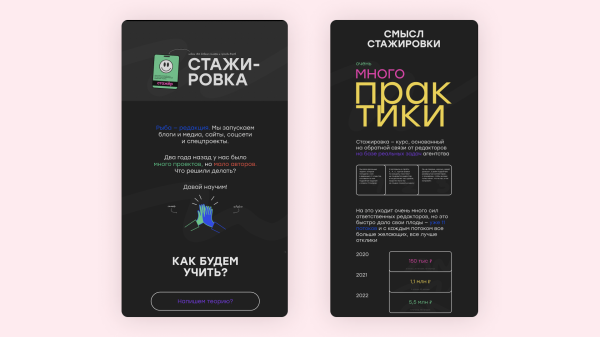 
                    Нашли 6 крутых лендов курсов с 15+ интересными идеями. И оценили, сколько такое может стоить            