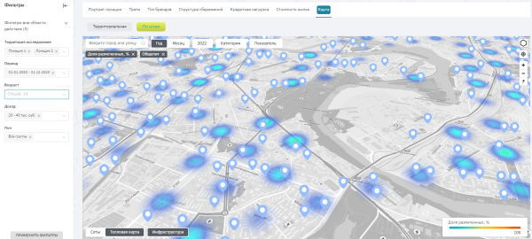 
                    Геоаналитика  в 2024 году. Какие сервисы доступны для оценки локации в России и СНГ? Инсайды            