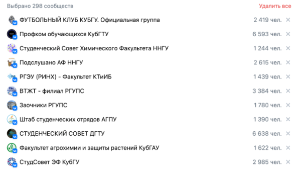 
                    VK Ads: 1193 заявки по 175 ₽ за месяц для умной стипендии            
