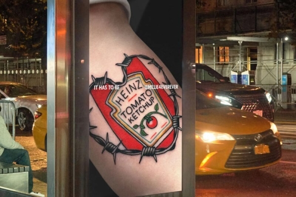 Heinz изменил этикетку кетчупа ради тату своих фанатов
Heinz изменил этикетку кетчупа ради тату своих фанатов