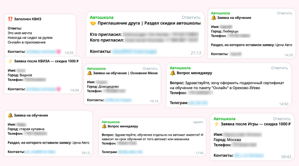 Кейс: чат-бот для сети автошкол с конверсией 45%
Кейс: чат-бот для сети автошкол с конверсией 45%