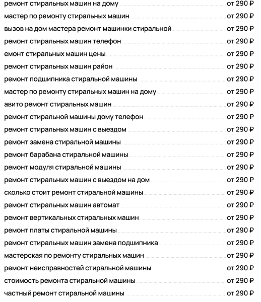
                    Кейс: 949.000 рублей на Авито! По "Ремонту стиральных машин" При затратах 133.979 рублей в Москве!            