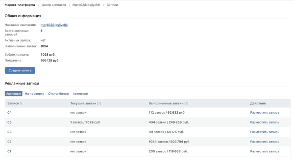 25 миллионов выручки, 200 000 000 показов для бренда на маркетплейсе через Внешнюю рекламу в Маркет Платформе ВКонтакте
25 миллионов выручки, 200 000 000 показов для бренда на маркетплейсе через Внешнюю рекламу в Маркет Платформе ВКонтакте