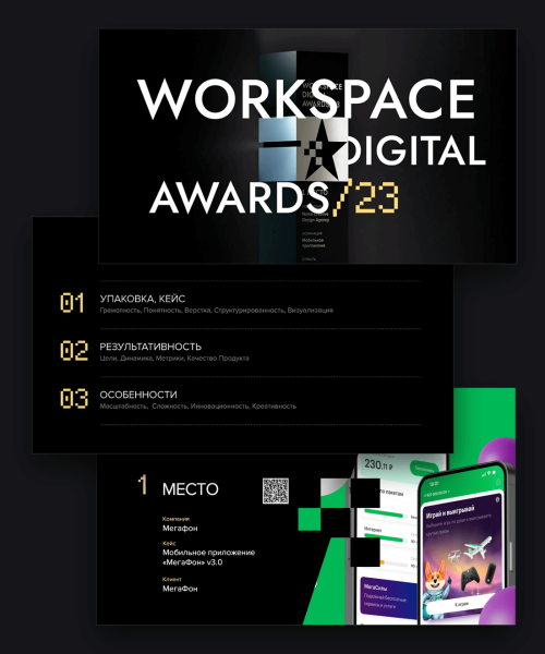 Как мы потратили около 9 миллионов на конкурс кейсов и что получили. Вся правда о Workspace Digital Awards
Как мы потратили около 9 миллионов на конкурс кейсов и что получили. Вся правда о Workspace Digital Awards