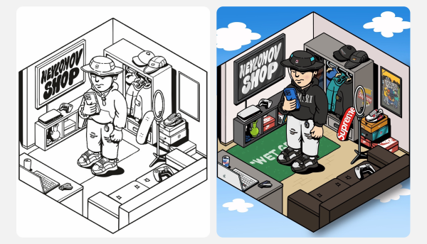 
                    Без внятного ТЗ результат огонь: как мы дизайнили Neylonov Shop            