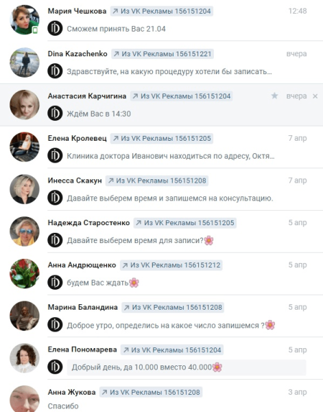 Клиенты для клиник косметологии через рекламу Вконтакте (Кейс: 119 заявок в клинику эстетической косметологии г. Омск)             
                    Клиенты для клиник косметологии через рекламу Вконтакте (Кейс: 119 заявок в клинику эстетической косметологии г. Омск)