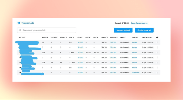 
                    Что происходит в Telegram? Дуров платит 50% владельцам каналов. Выход в Tg Ads для России за 500 €. Подписчики за 1 ₽            