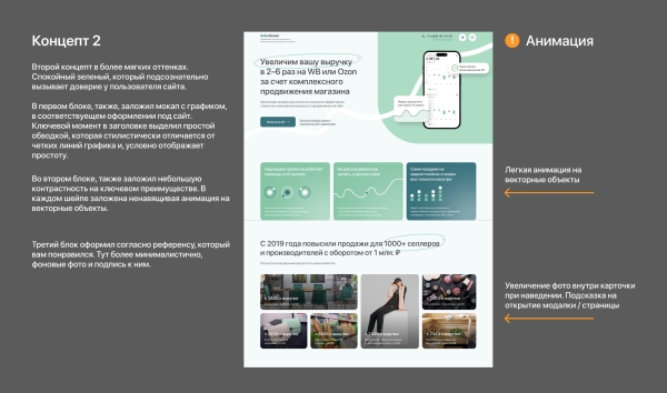 Конверсия 2,42%, внезапно 6 заявок с VC, экстремальные сроки. Как мы делали сайт про продвижение на маркетплейсах
Конверсия 2,42%, внезапно 6 заявок с VC, экстремальные сроки. Как мы делали сайт про продвижение на маркетплейсах