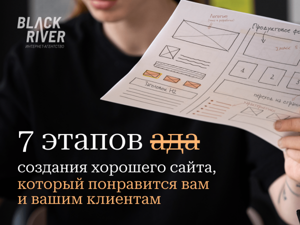 
                    Разработка сайта. С чего начать?            